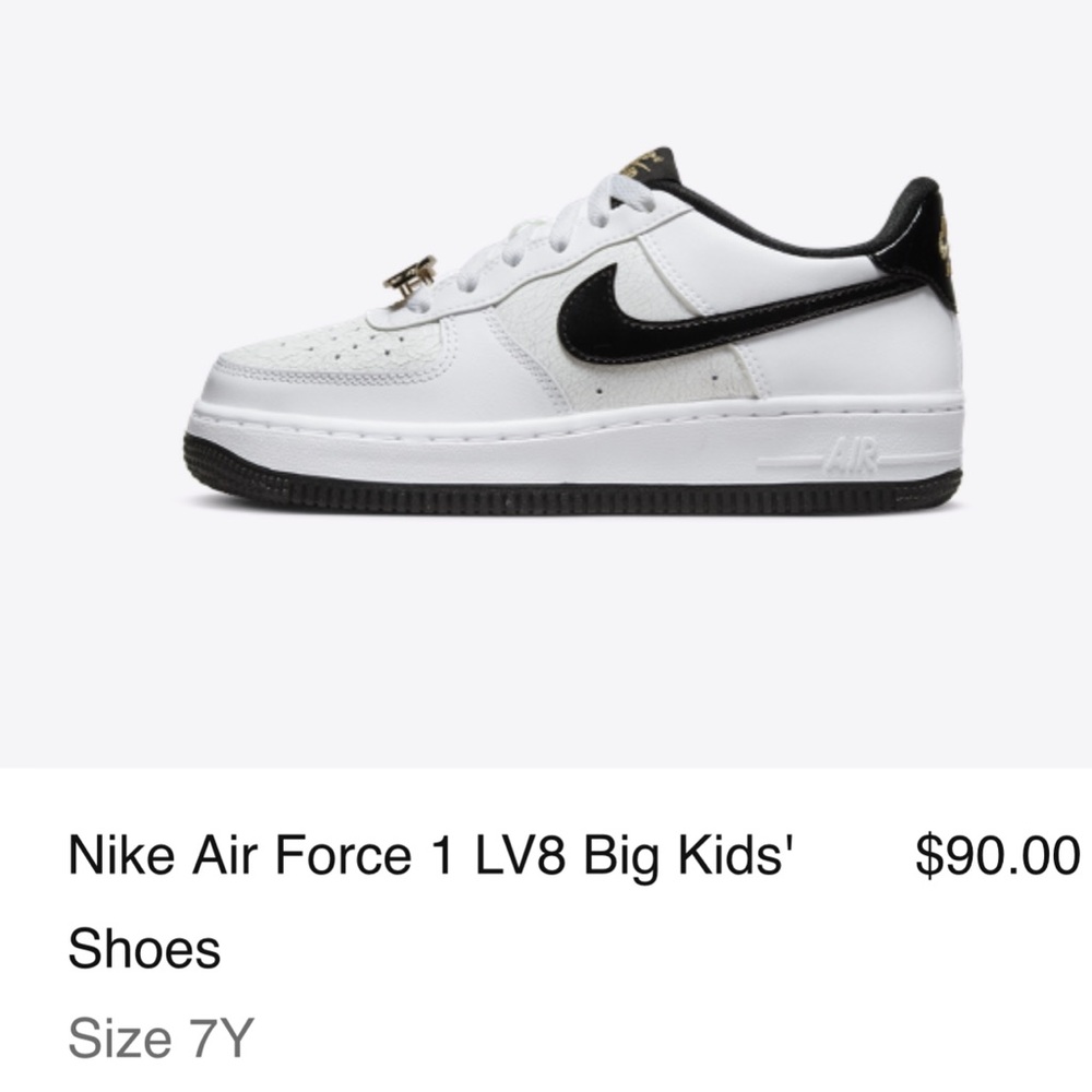 Boys Nike Air Force 1 LV8 boys size 7